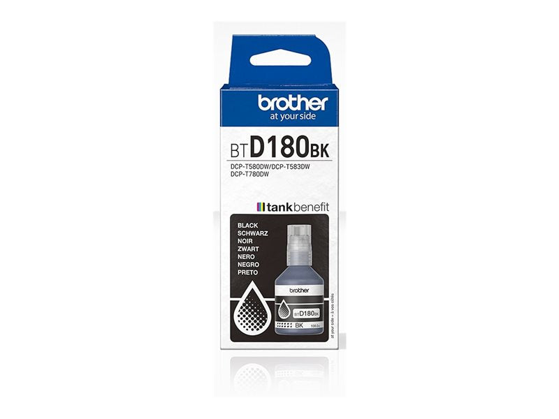 BROTHER Black ink bottle yield up to 7.500 pages
