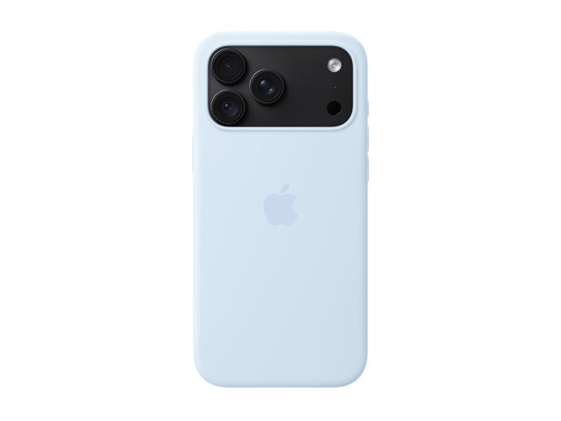 APPLE iPhone 18 Pro Max Silicone Case with MagSafe Crisp Blue