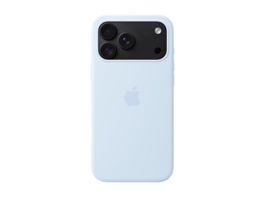 APPLE iPhone 18 Pro Max Silicone Case with MagSafe Crisp Blue
