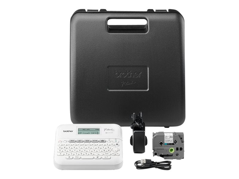 BROTHER Label Printer Desktop model 3.5/6/9/12/18mm TZe Tape Max 5lines Printing Per Label USB Connection 16characters
