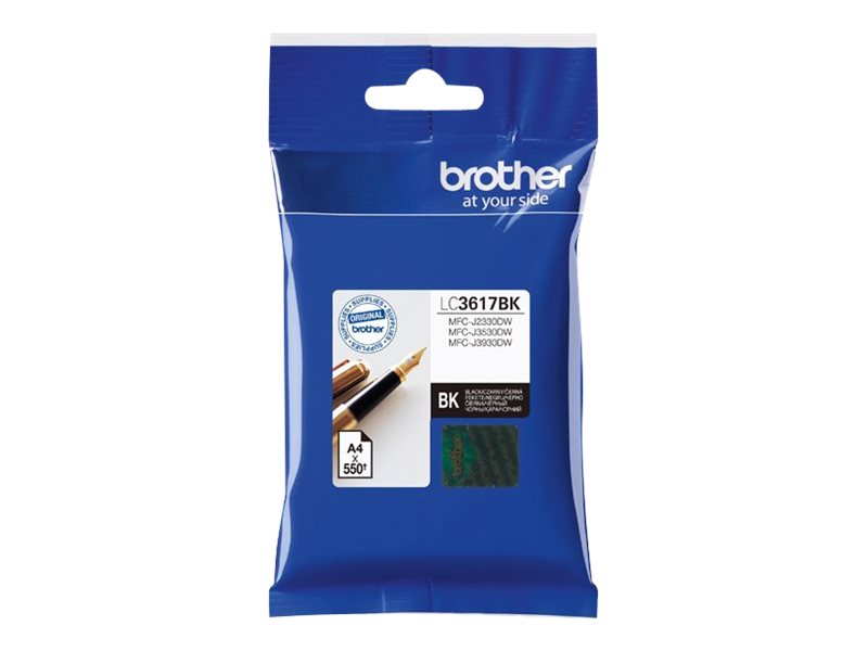 BROTHER LC3617BK Ink Brother LC3617BK black 550pgs MFC-J2330DW / MFC-J3530DW / MFC-J3930DW