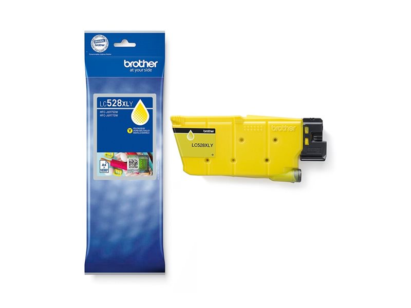 BROTHER LC528XLY Yellow Ink Cartridge