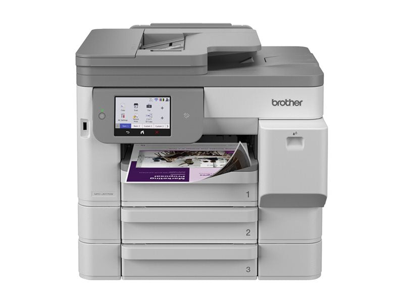 BROTHER MFC-J5117DW Business InkJet Multifunction Printer 28ppm 4-in-1 A4 machine 100+3x250 Sheet Paper Input