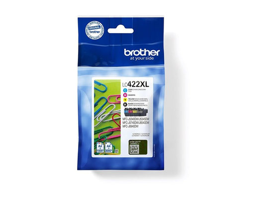 BROTHER LC422XL HY Value BP Ink Cartridge For BH19M/B Compatible with MFC-J5340DW MFC-J5740DW MFC-J6540DW MFC-J6940DW 3000/1500 p