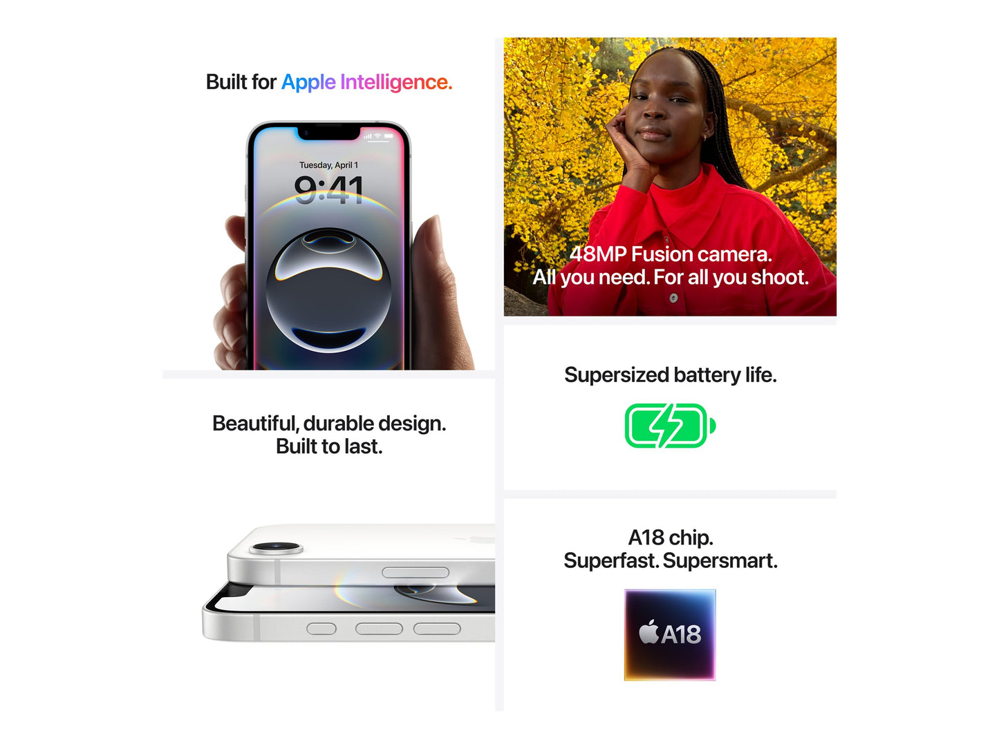 APPLE iPhone 16e 512Go Black