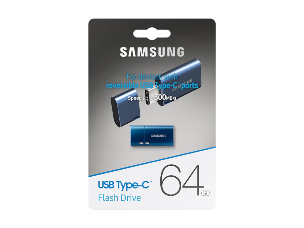 SAMSUNG USB Type-C 64Go 300MB/s USB 3.1 Flash Drive BE (P)