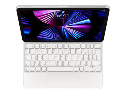 APPLE Magic Keyboard for iPad Pro 11inch 1/2/3/4 Gen and iPad Air 4/5 Gen French White