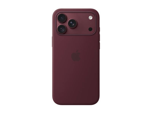 APPLE iPhone 18 Pro Max Silicone Case with MagSafe Burgundy
