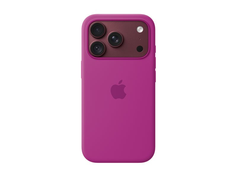 APPLE iPhone 18 Pro Silicone Case with MagSafe Magenta
