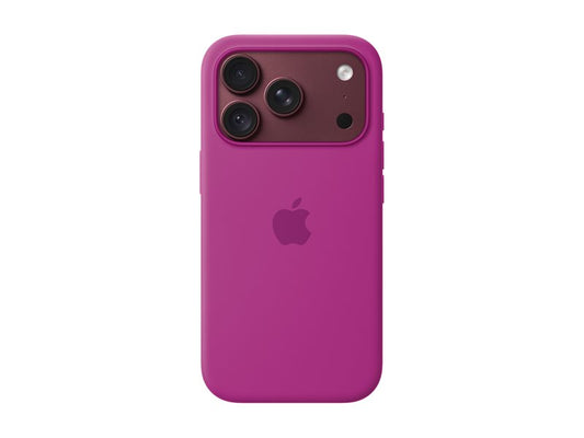 APPLE iPhone 18 Pro Silicone Case with MagSafe Magenta