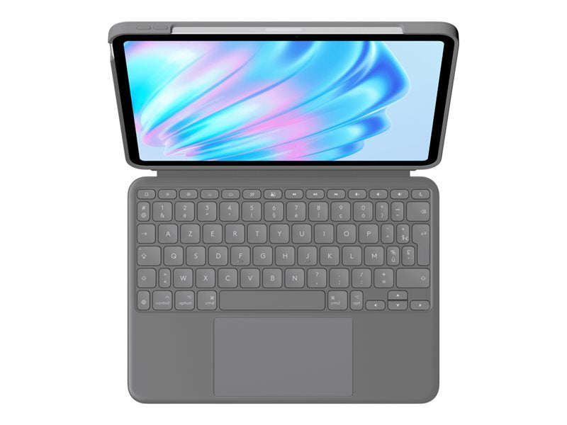LOGITECH Combo Touch iPad Air 11p M2/M3/M4 OXFORD GREY (FRA)