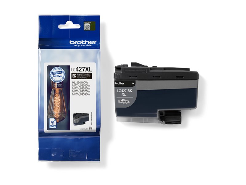 BROTHER Black Ink Cartridge - 6000 Pages