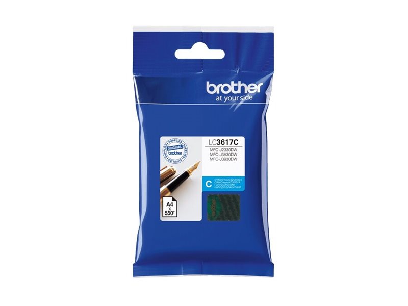 BROTHER LC3617C Ink Brother LC3617C cyan 550pgs MFC-J2330DW / MFC-J3530DW / MFC-J3930DW