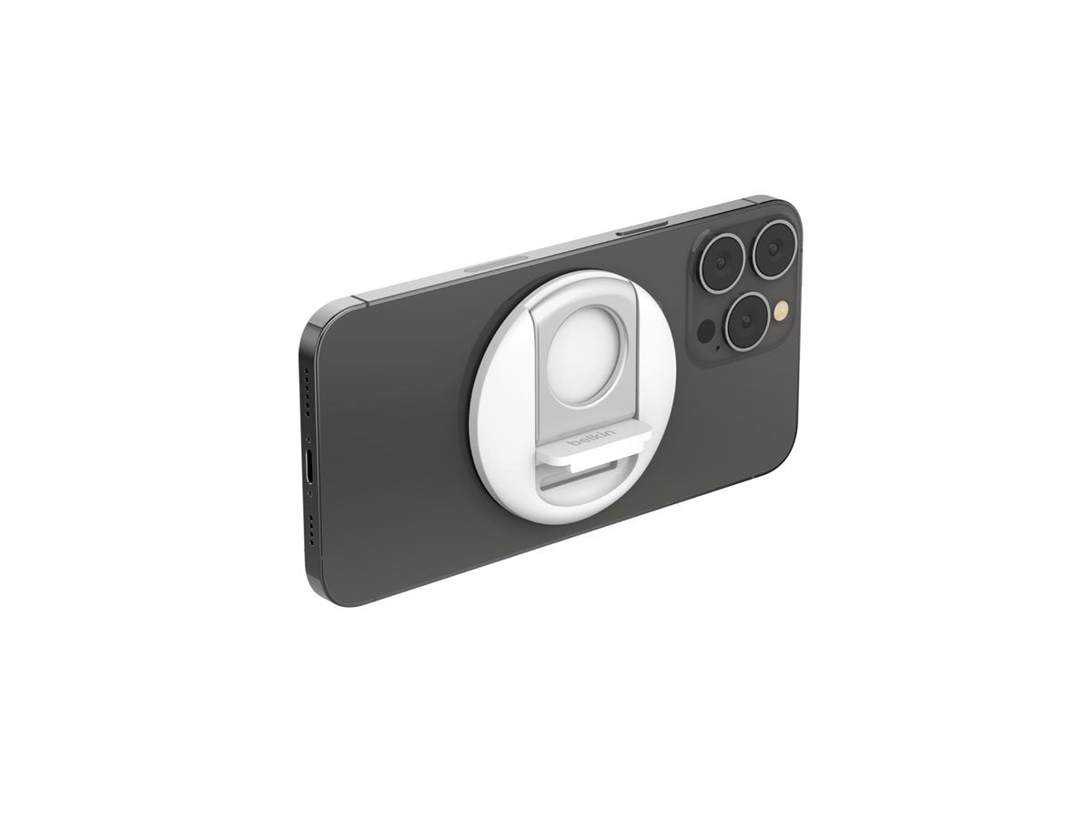 BELKIN BOOST CHARGE PRO iPhone Mount with MagSafe for Mac Notebooks White