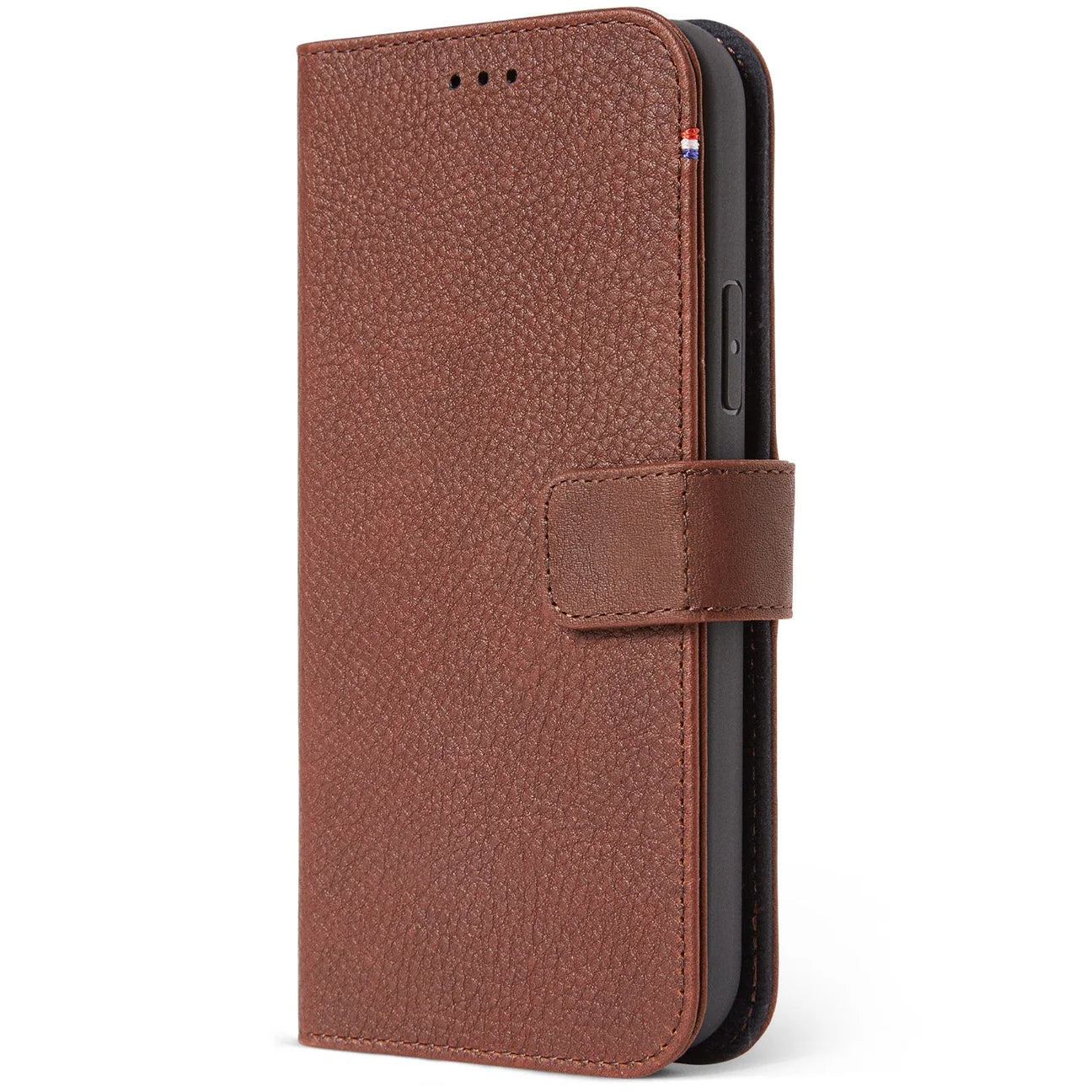Portefeuille détachable en cuir | Chocolat brun iPhone 12 series - Avec MagSafe
